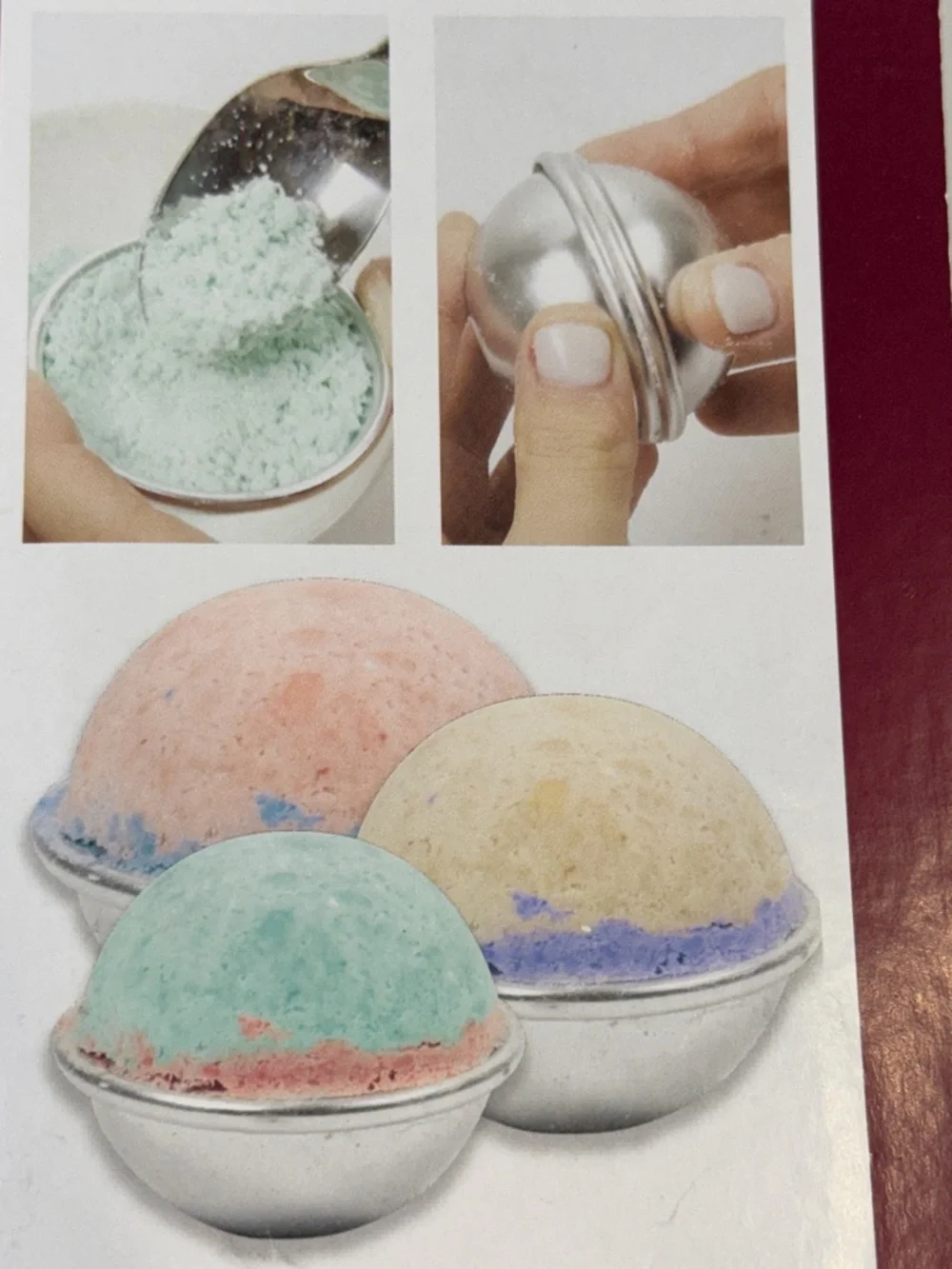 🆕 Creative You Bath Bomb Molds 3 Sizes Metal DIY Spa Kit Sphere 🆕 Sealed